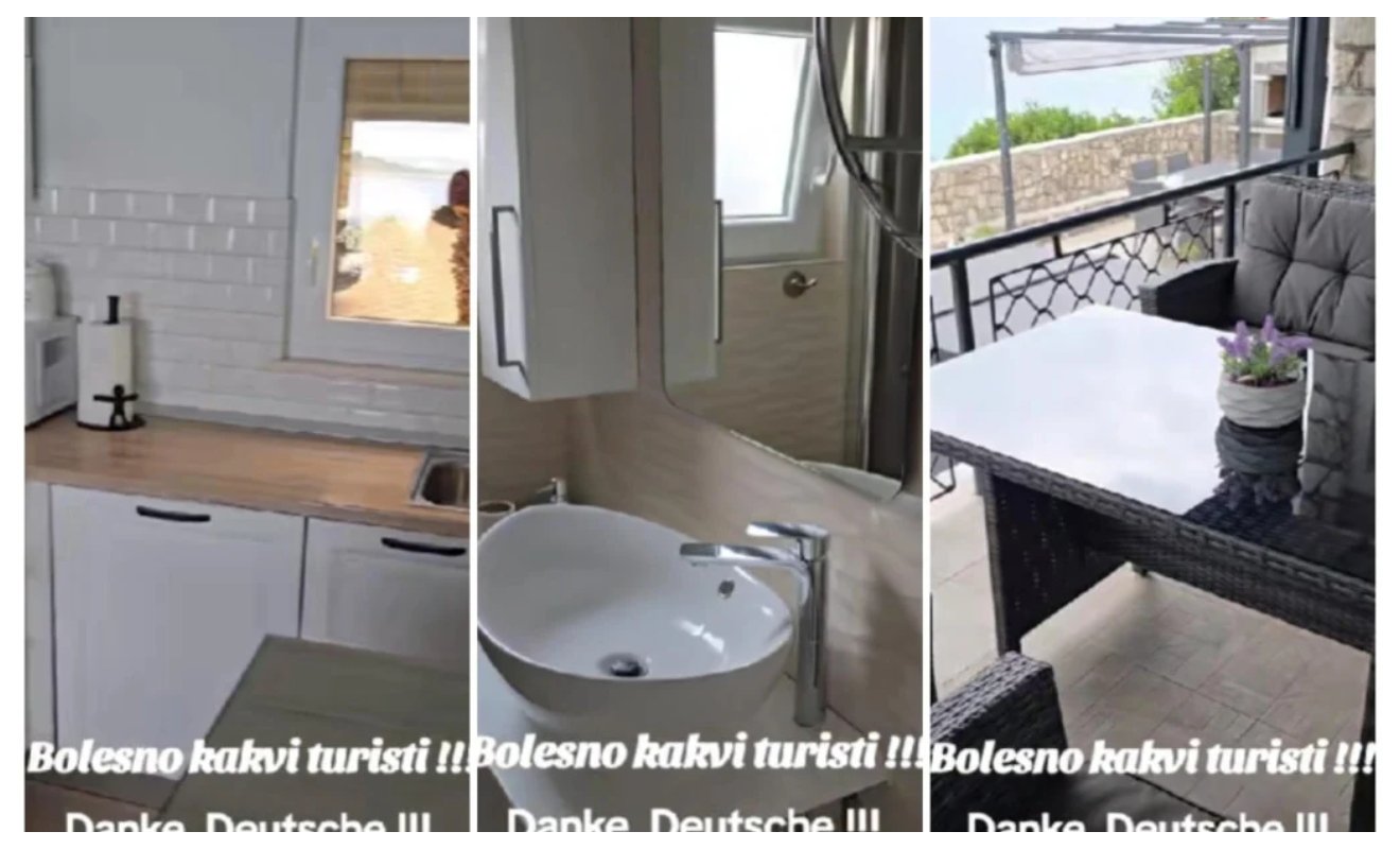 Hrvat iznajmio Nijemcima apartman pa se zapanjio kad su otišli: ‘Bolesno kakvi turisti’