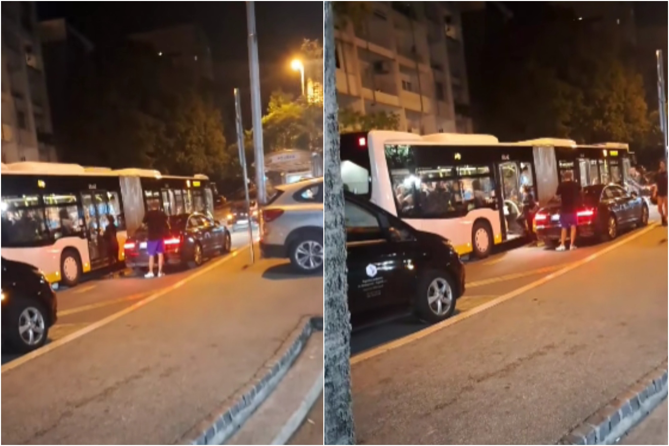 U Splitu je BMW-om blokirao bus na stanici: Sve je šokiralo što je tamo radio