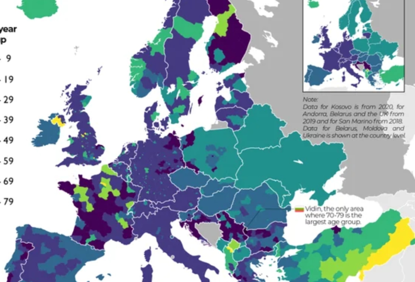 Hrvatska je na ovoj mapi obojena mračnom bojom: Razlog bi nas sve trebao itekako zabrinuti