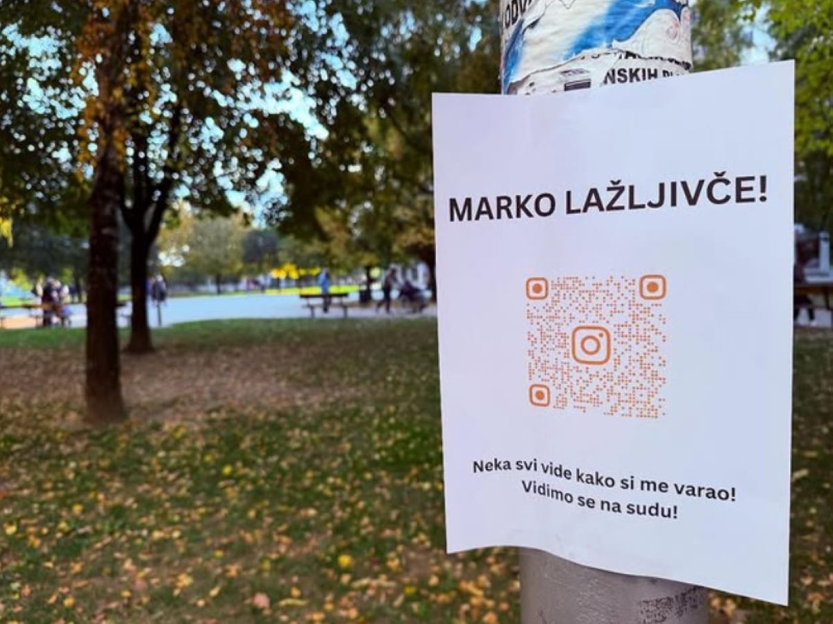 Neobični plakati u Zagrebu šokirali prolaznike: ‘Marko lažljivče! Vidimo se na sudu’