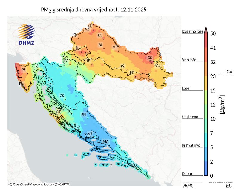 Velika i nevidljiva opasnost pogodila Hrvatsku: ‘Ma ovo je užas, pa nismo trebali izlaziti van’