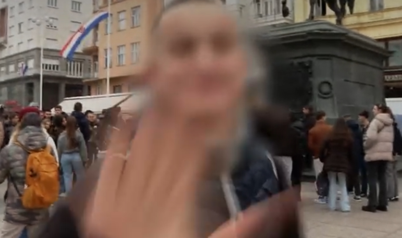 Napadnuta novinarska ekipa televizije N1 u centru Zagreba: Mladić odgurnuo kamermana