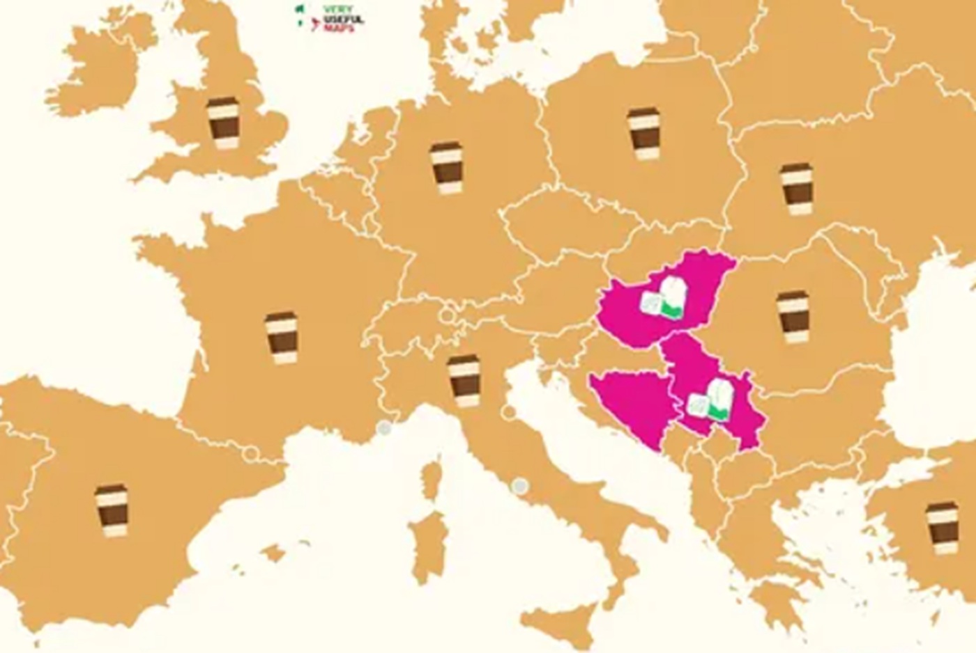 Nova karta izazvala nevjericu u Srbiji i Bosni: ‘Nema šanse, ni da smo bolesni’