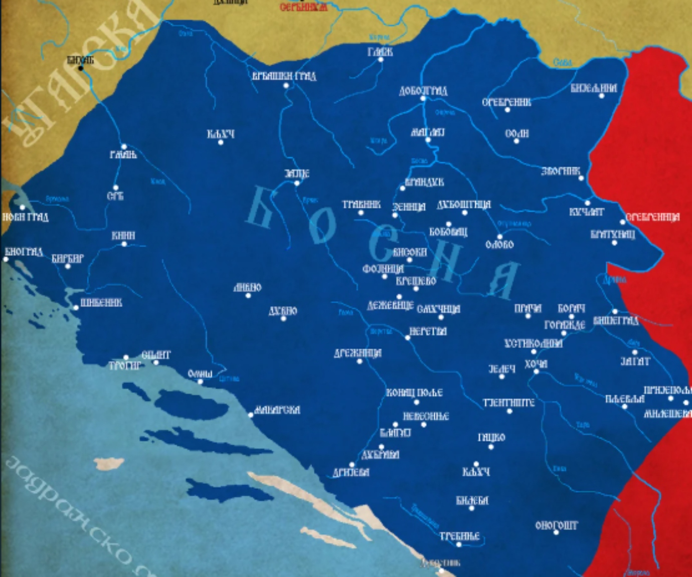 Kruži mapa s prisvojenom Hrvatskom: Pogledajte što su nam sve ‘uzeli’