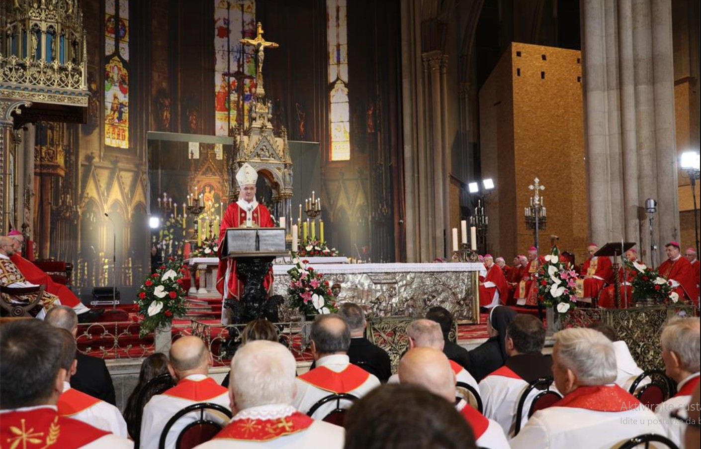 Nadbiskup Kutleša iz Katedrale: ‘Samo takva Hrvatska može živjeti’