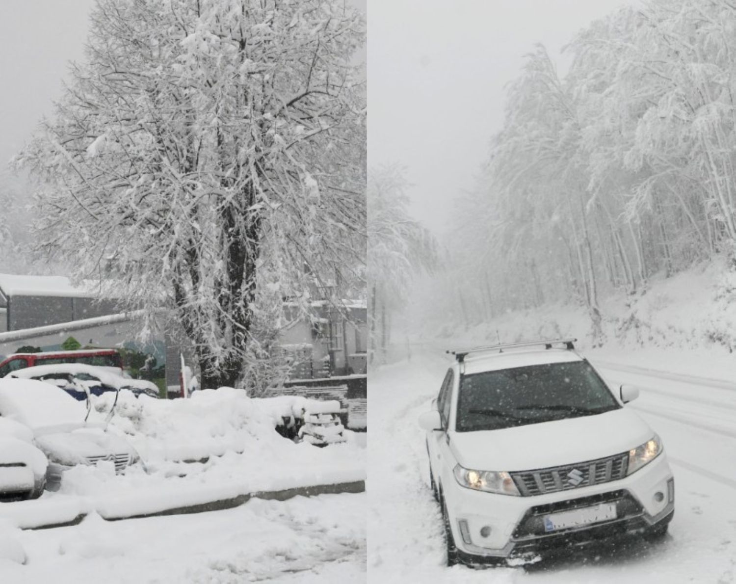 Nestvarni prizori u Lici: Pogledajte mećavu, samo najhrabriji se usude sjesti za volan
