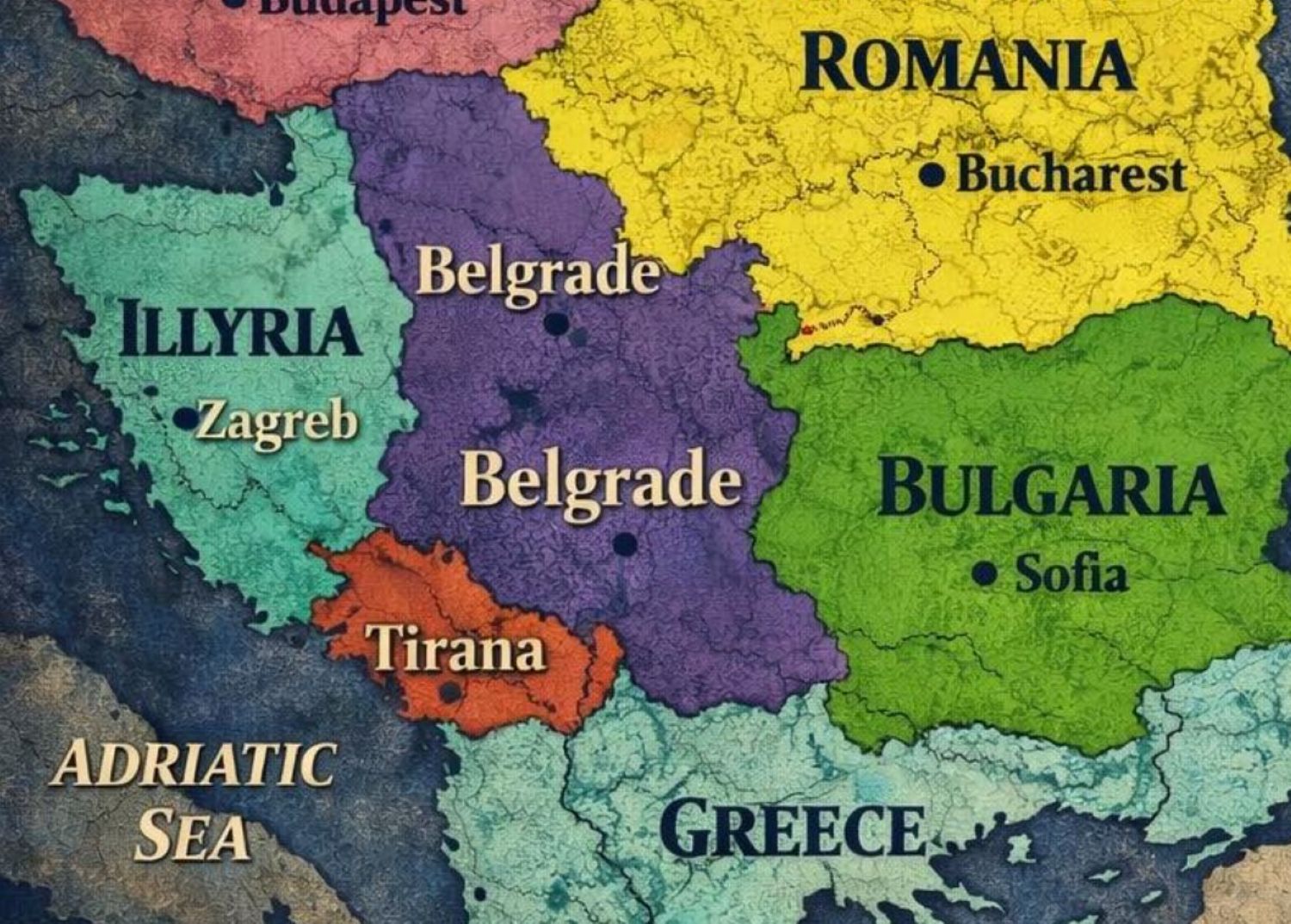 Nova karta Balkana izazvala kaos, Hrvati ne vjeruju svojim očima: ‘Ode Zagreb usred Bosne’