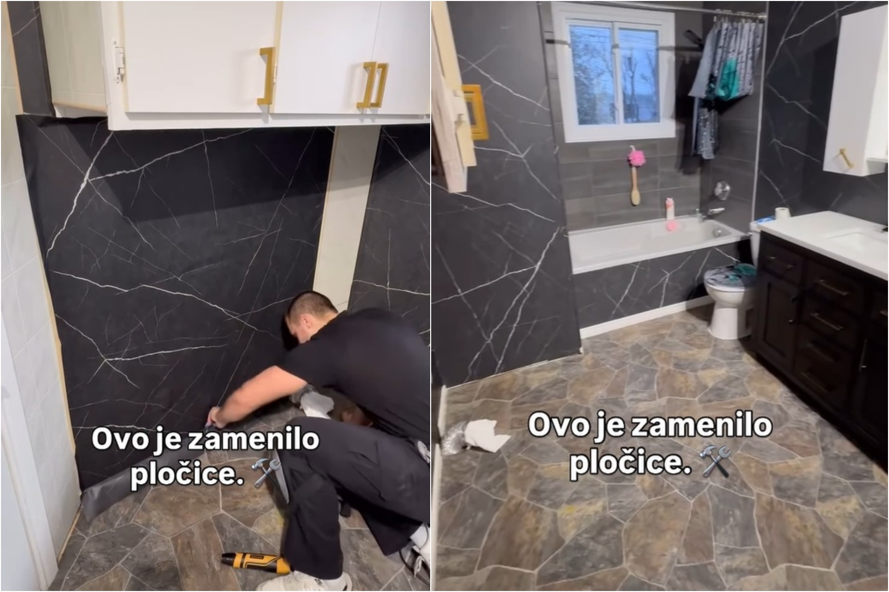 Sve više ljudi umjesto pločica stavlja drugi materijal: Jeftin, vodootporan i lako se postavlja